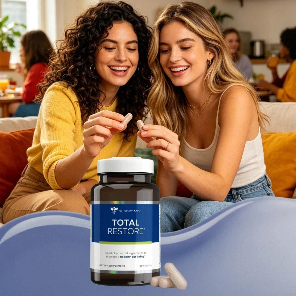 Gundry MD Total Restore Gut Health Supplement – Gut Lining & Digestive Support, 90 Capsules
