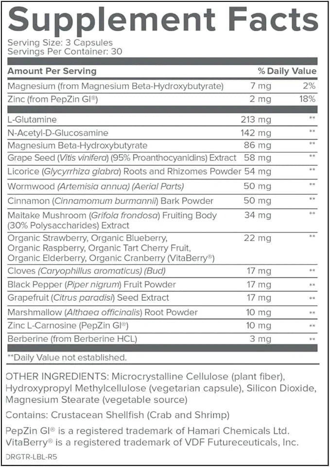 Gundry MD Total Restore Gut Health Supplement – Gut Lining & Digestive Support, 90 Capsules